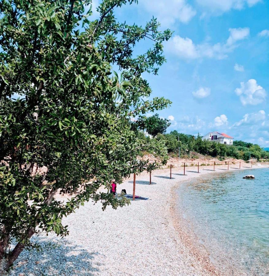 Modern Seeview Apartment Maslenica With Free Wifi, Free Parking, 300M From Beach מראה חיצוני תמונה